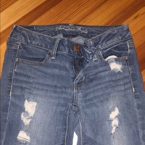 AEO ripped jeans